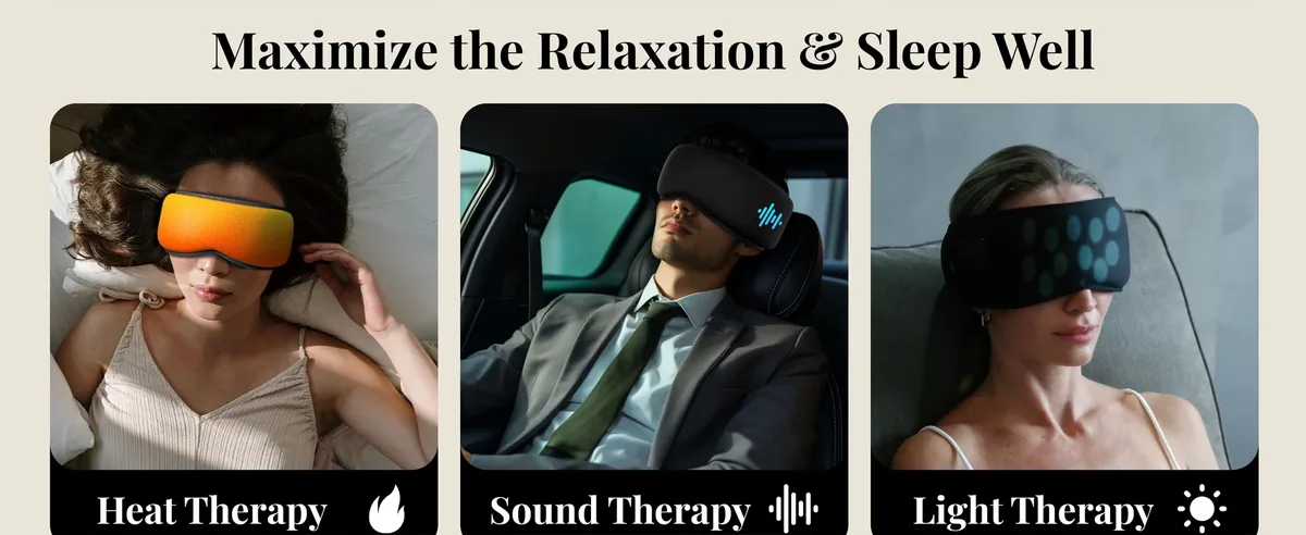 Hypnuse Pro AI Sleep Mask, Premium A+ module 3 of 7
