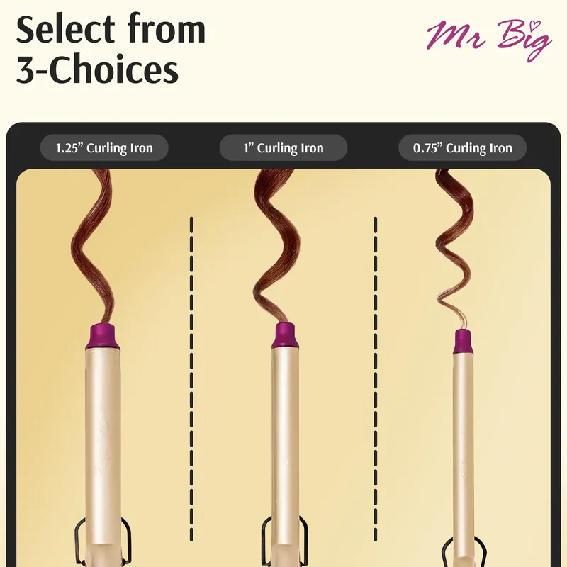 Mr Big curling iron listing image 7: Call to Action